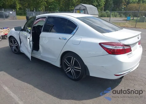 2016 Honda Accord Sport z USA, uszkodzony, nr VIN 1HGCR2F60GA087320